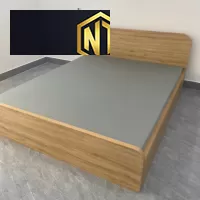 GIƯỜNG GỖ VÁN MDF CÔNG NGHIỆP